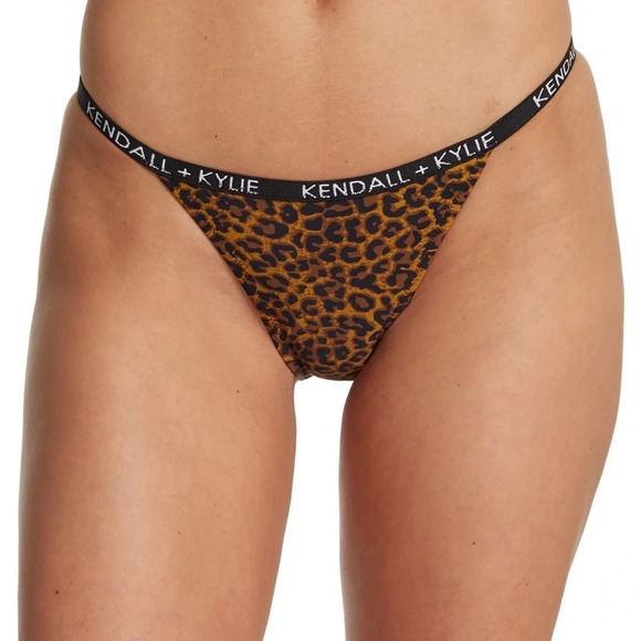 Kendall AND KYLIE Band Strap Swim Bottoms, XL - Picture 1 of 6
